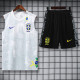 25-26 Brazil White Tank top and shorts suit (背心套装)