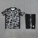 25-26 CHE Black White Training Short Suit