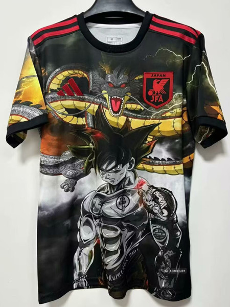 25-26 Japan Special Edition Fans Soccer Jersey (神龙黑赛亚人)