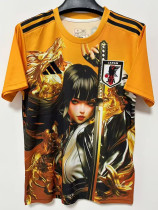 25-26 Japan Pink Orange Special Edition Fans Soccer Jersey