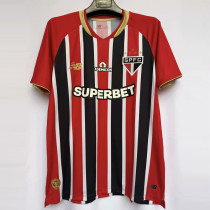 25-26 Sao Paulo Away 1:1 Fans Soccer Jersey