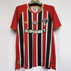 25-26 Sao Paulo Away 1:1 Fans Soccer Jersey