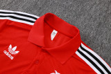 25-26 Flamengo Red Short shirts and Long trousers Suit #C2517