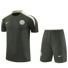 25-26 CHE Army green Training Short Suit