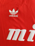 1989-1990 CA Independiente Red Retro Soccer Jersey (三叶草)