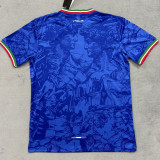 24-25 Italy Blue Special Edition Fans Soccer Jersey (Print Personalized AD)