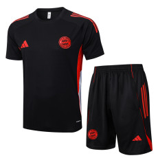 25-26 Bayern Black Training Short Suit #D2556
