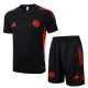25-26 Bayern Black Training Short Suit #D2556