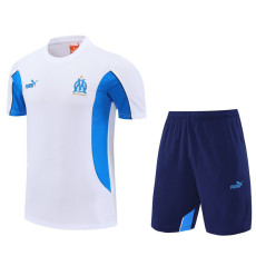 25-26 Marseille White Training Short Suit