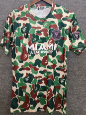 25-26 Inter Miami Green Joint Edition Fans Soccer Jersey (左袖带图)猿
