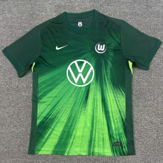 25-26 Wolfsburg Home Fans Soccer Jersey