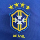 2002 Brazil Away Long Sleeve Retro Soccer Jersey (长袖)