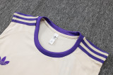 25-26 RMA Khaki Tank top and shorts suit #D2563