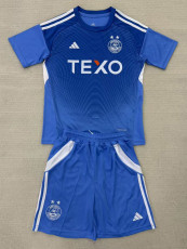 25-26 Aberdeen Blue Goalkeeper Kids Soccer Jersey