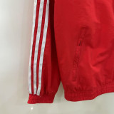 25-26 RMA Red & White Double Sided Windbreaker (双面风衣)
