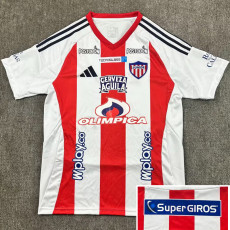 25-26 Junior FC Home Fans Soccer Jersey (全广告)