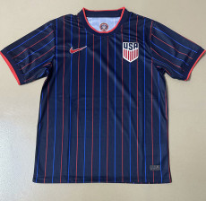 25-26 USA Away Fans Soccer Jersey 不带星