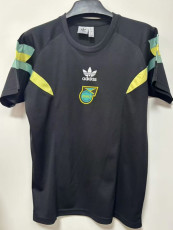 25-26 JAMAICA Black Training shirts