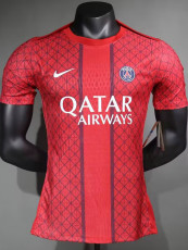25-26 PSG Red Special Edition Player Version Training shirts