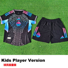 25-26 Algeria Black Special Edition Kids Player Version Soccer Jersey (球员童装)