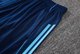 25-26 ARS Royal blue Tank top and shorts suit #D2570