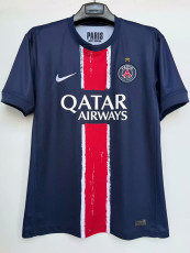 24-25 PSG Home（Have One Stars) Fans Soccer Jersey (前星)