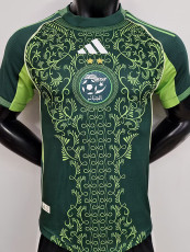 25-26 Algeria Green Player Version Training shirts #A37