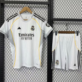 25-26 RMA Home Kids Soccer Jersey