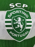 25-26 Sporting Lisbon Home Player Version Soccer Jersey