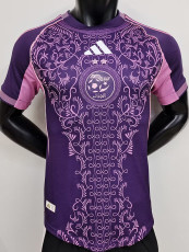 25-26 Algeria Purple Player Version Training shirts #A37