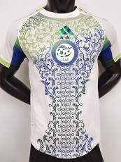 25-26 Algeria White Player Version Training shirts #A37