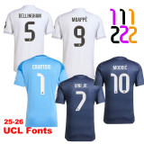 25-26 RMA  Away Player Version Soccer Jersey