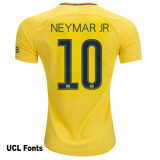 2017-2018 PSG Paris Away Retro Soccer Jersey