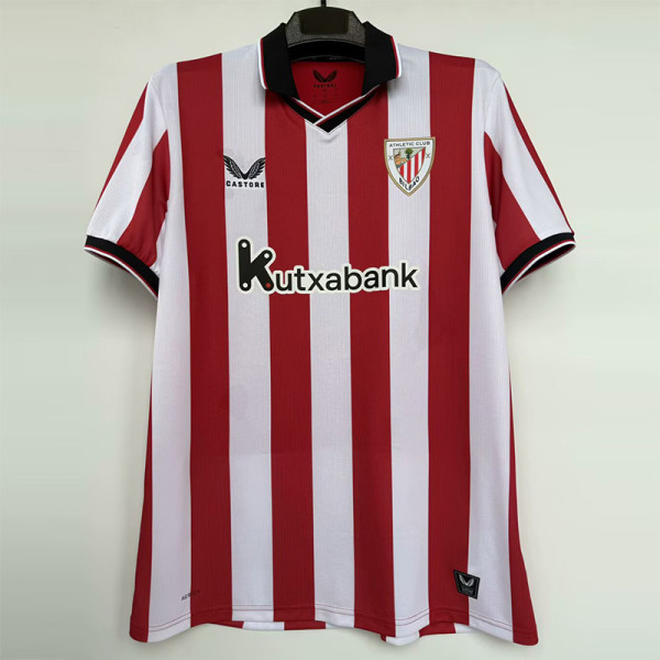 25-26 Bilbao Home 1:1 Fans Soccer Jersey