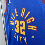 22-23 Nuggets GORDON #32 Blue Top Quality Hot Pressing NBA Jersey (Trapeze Edition) 飞人版