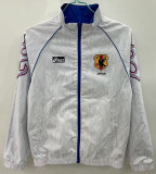 1998 Japan Anime Edition Blue & White Retro Double Sided Windbreaker (双面风衣)