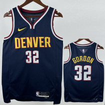 22-23 Nuggets GORDON #32 Royal blue Top Quality Hot Pressing NBA Jersey