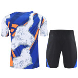 25-26 RMA White blue Training Short Suit
