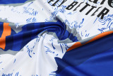 25-26 RMA White blue Training Short Suit