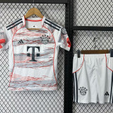 25-26 Bayern Away Kids Soccer Jersey