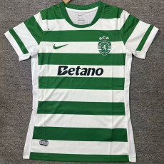 25-26 Sporting Lisbon Home Women Soccer Jersey (女)