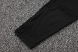 25-26 Man Utd Grey purple Short shirts and Long trousers Suit #C2537