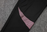 25-26 Man Utd Grey purple Short shirts and Long trousers Suit #C2537