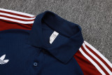 25-26 ARS Royal blue Short shirts and Long trousers Suit #C2543