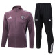 25-26 Man Utd Grey purple Jacket Tracksuit #A2550