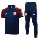 25-26 ARS Royal blue Short shirts and Long trousers Suit #C2543
