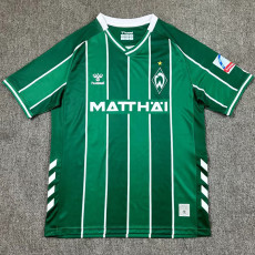 25-26 Werder Bremen Home Fans Soccer Jersey