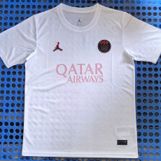25-26 PSG White Fans Training shirts (JD粉标)