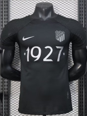 2025 Ittihad Black Special Edition Player Version Training shirts (白广告)