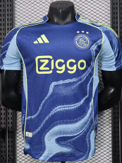 25-26  Ajax Away Player Version Soccer Jersey